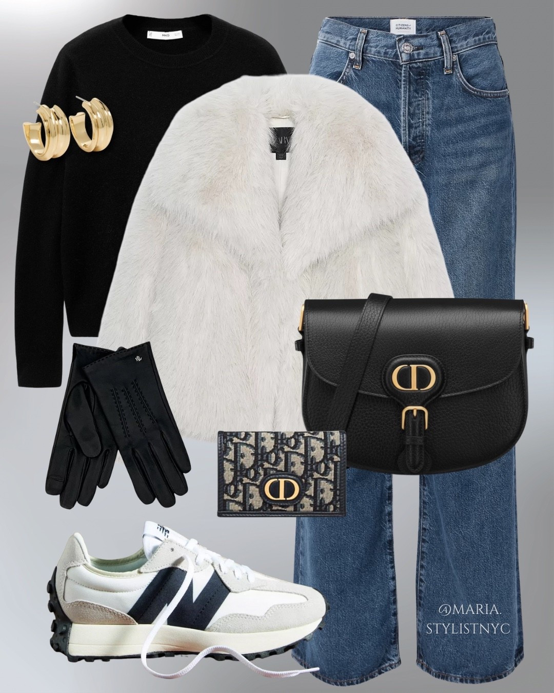 Faux Fur Jacket + Jeans + Sneakers 👟 Outfit Idea ✨

#LTKStyleTip #LTKShoeCrush #LTKItBag