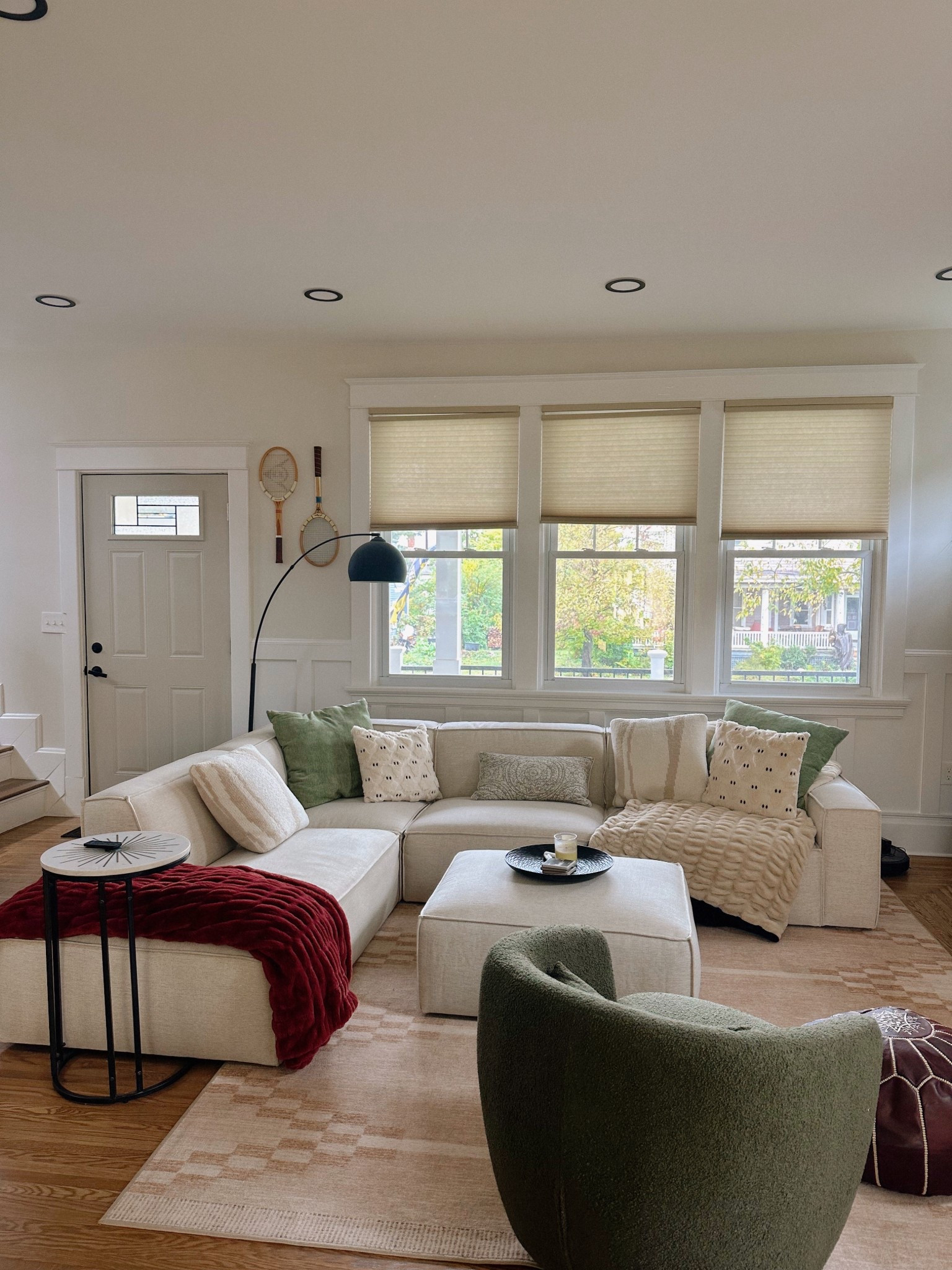 New matching ottoman to make the space cozier! 

#LTKHome #LTKStyleTip