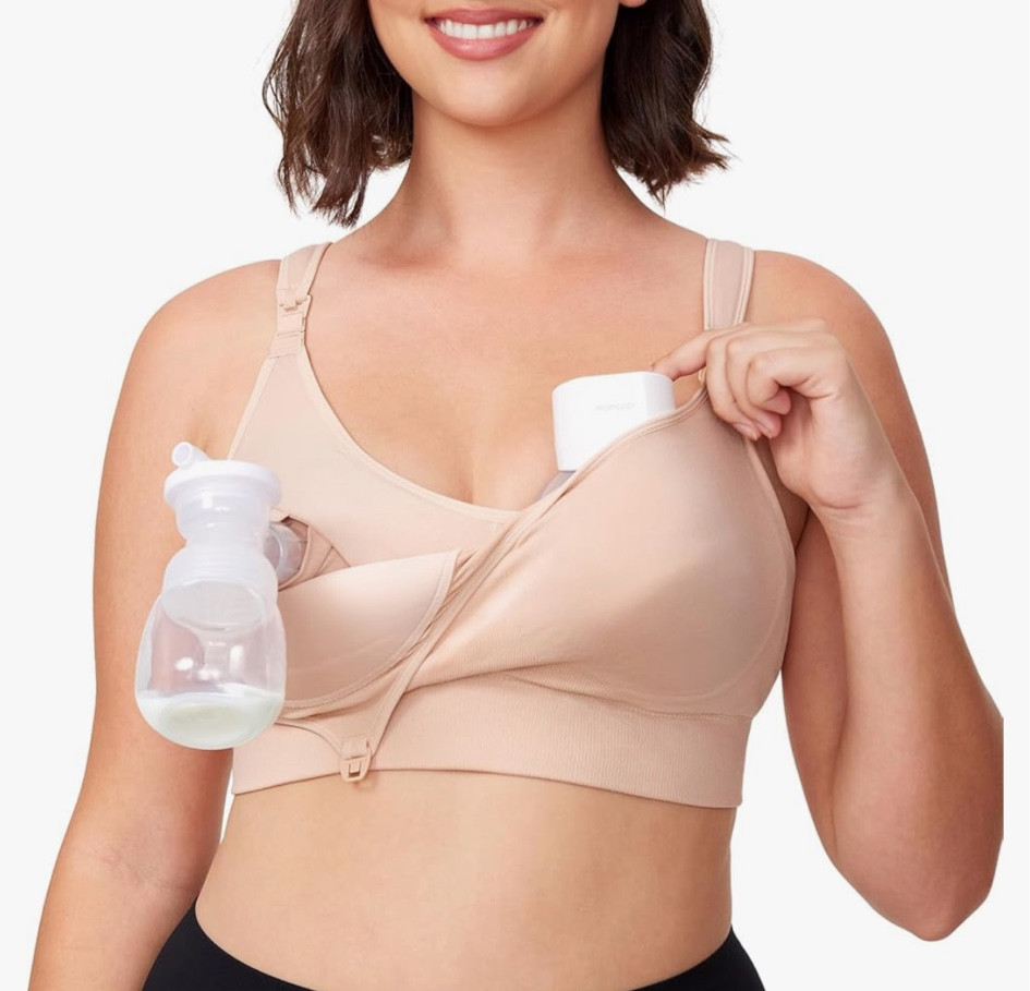 Momcozy Lycra Pumping Bra Hands Free, Fixed Padding Pump Bra for Enhanced Shape, Comfort Support Pumping & Nursing Bra in One

Breast pump bras
Nursing bra 

#LTKBaby #LTKBump