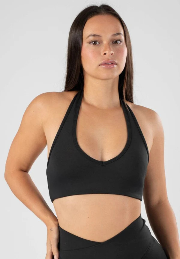 Reluna Back Day Bra Black | Paragon Fitwear
