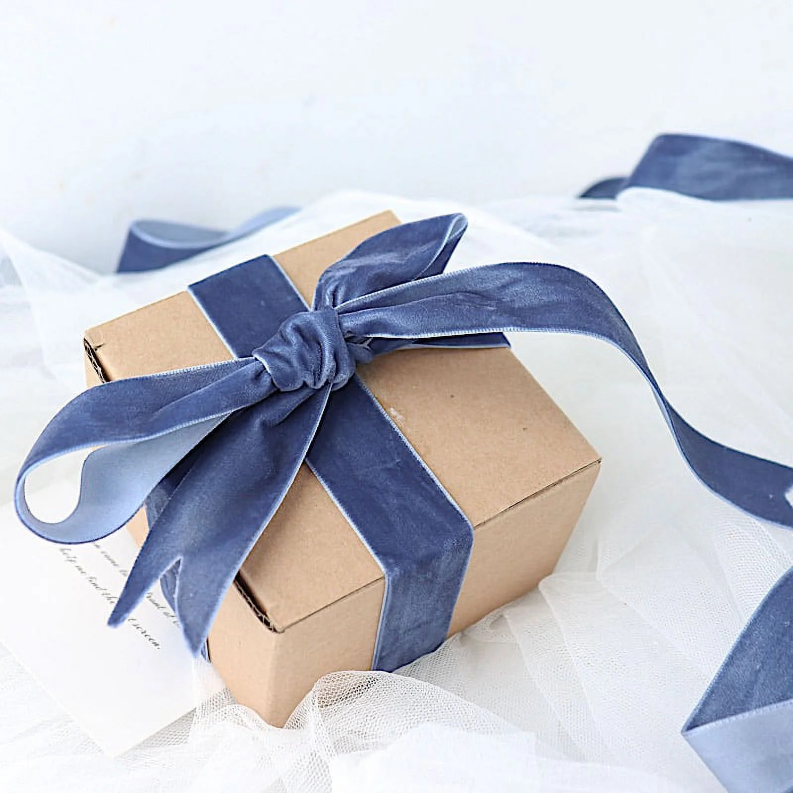 BalsaCircle 1" x 10 yards Navy Blue Velvet Nylon Ribbon Roll Wedding Party Events Reception Home ... | Walmart (US)