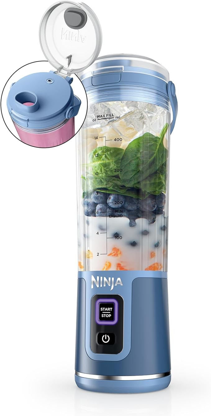 Ninja Blast Portable Blender, Cordless, 18oz. Vessel, Personal Blender For-Shakes and Smoothies, ... | Amazon (US)