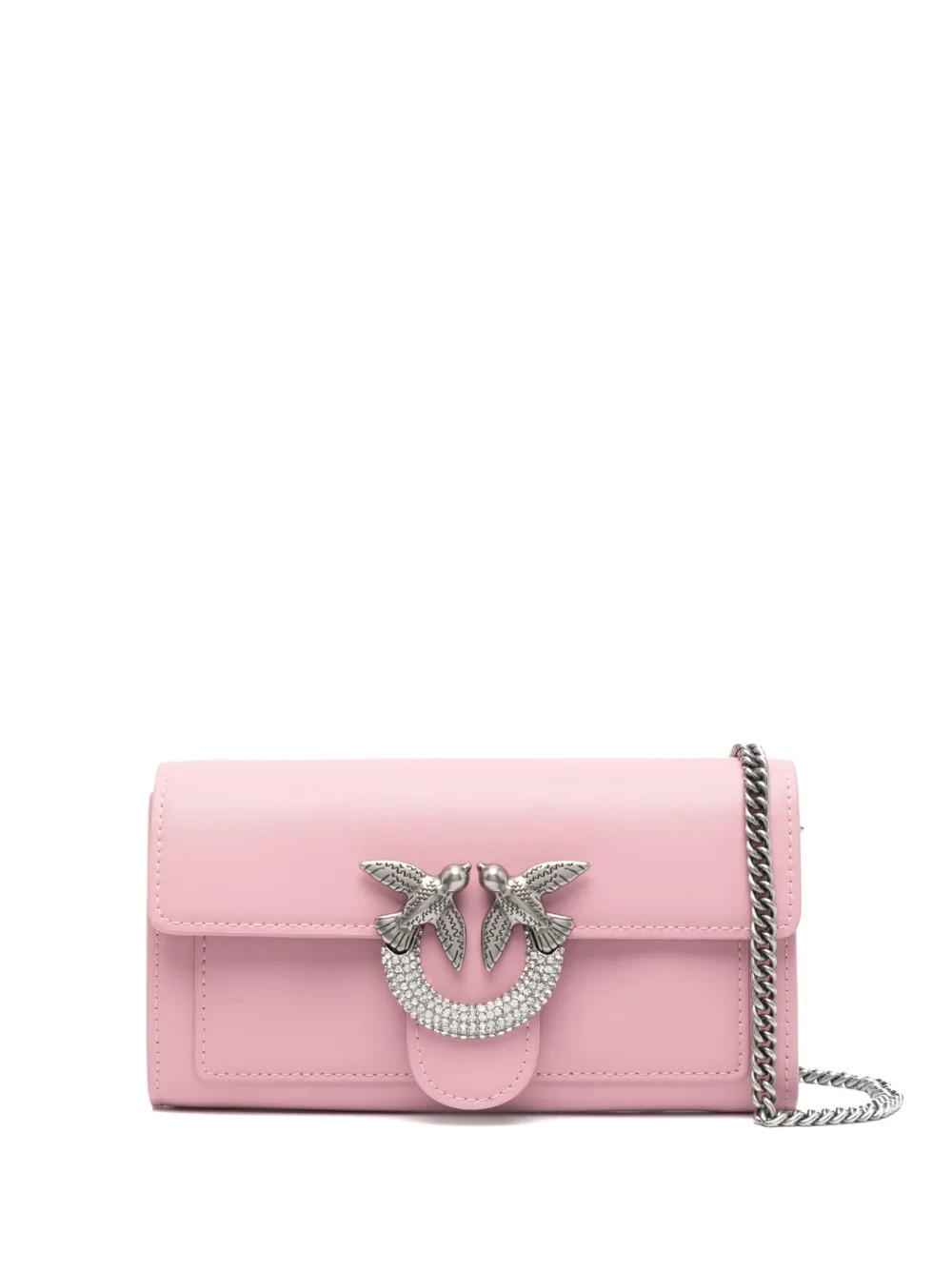 PINKO Portafoglio Love Con Tracolla - Farfetch | Farfetch Global