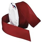 Morex Ribbon 09638/20-018 Dream Wired Taffeta Ribbon Spool, 1-1/2-Inch by 22-Yard, Garnet | Amazon (US)