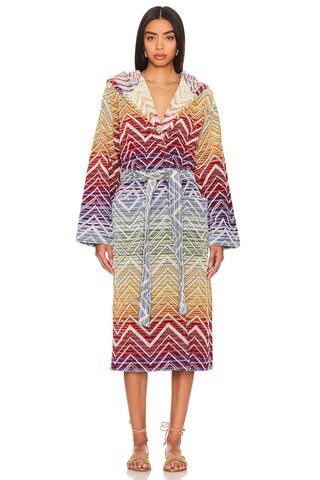 Missoni Home Tolomeo Hooded Bathrobe from Revolve.com | Revolve Clothing (Global)