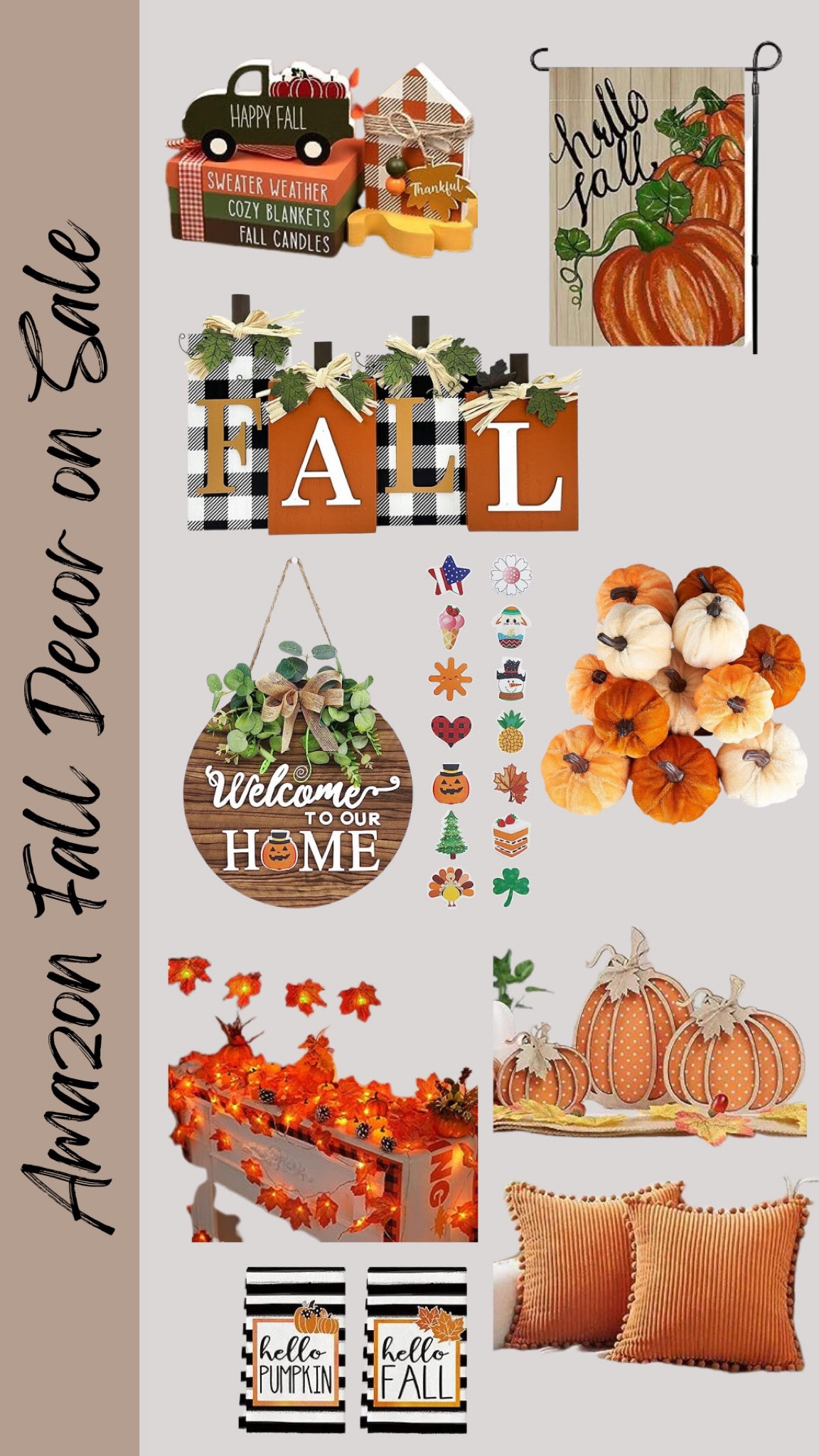 Fall vibes on a budget! Sharing my favorite Amazon finds for affordable fall decor 🍁✨💸 #AmazonFinds #FallDecorSteals

#LTKSeasonal #LTKHoliday #LTKhome