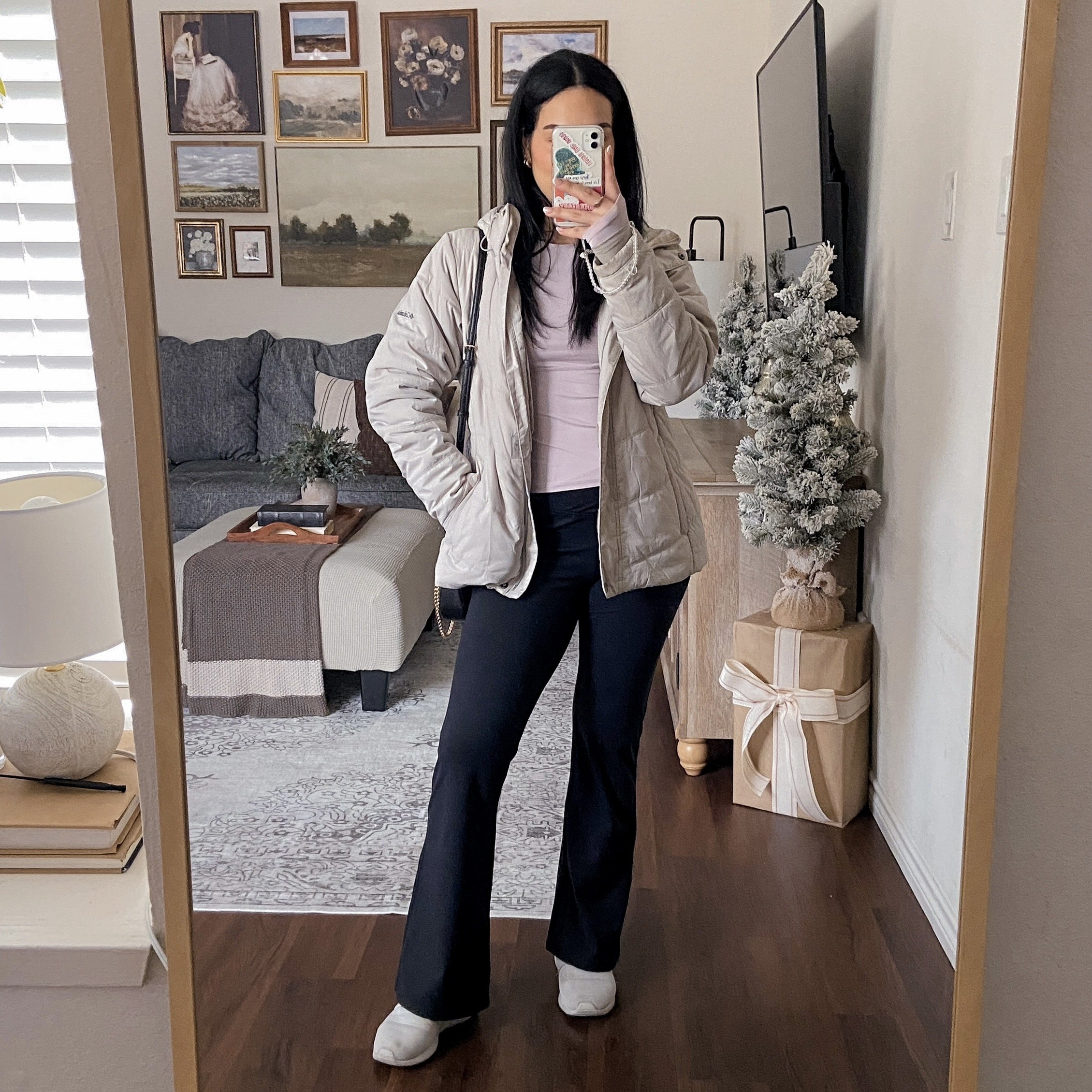 I’m wearing both the top and the bottoms in a size medium and both fit true to size. Both have buttery soft fabric with stretch. The opacity is great on both. Wearing this jacket in a size medium and it fits true to size *the one I’m wearing I’ve had for years but I linked one that’s almost identical from the same brand* 

🏷️: casual Valentine’s Day outfit, casual galentine’s day outfit, Valentine outfit ideas, subtle Valentine’s Day outfit, workout outfit, workout clothes, workout apparel, athleisure 

#LTKFitness #LTKStyleTip #LTKSeasonal