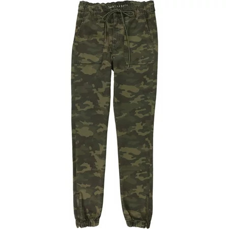 American Eagle Womens Camo Athletic Jogger Pants Green 6 Long | Walmart (US)