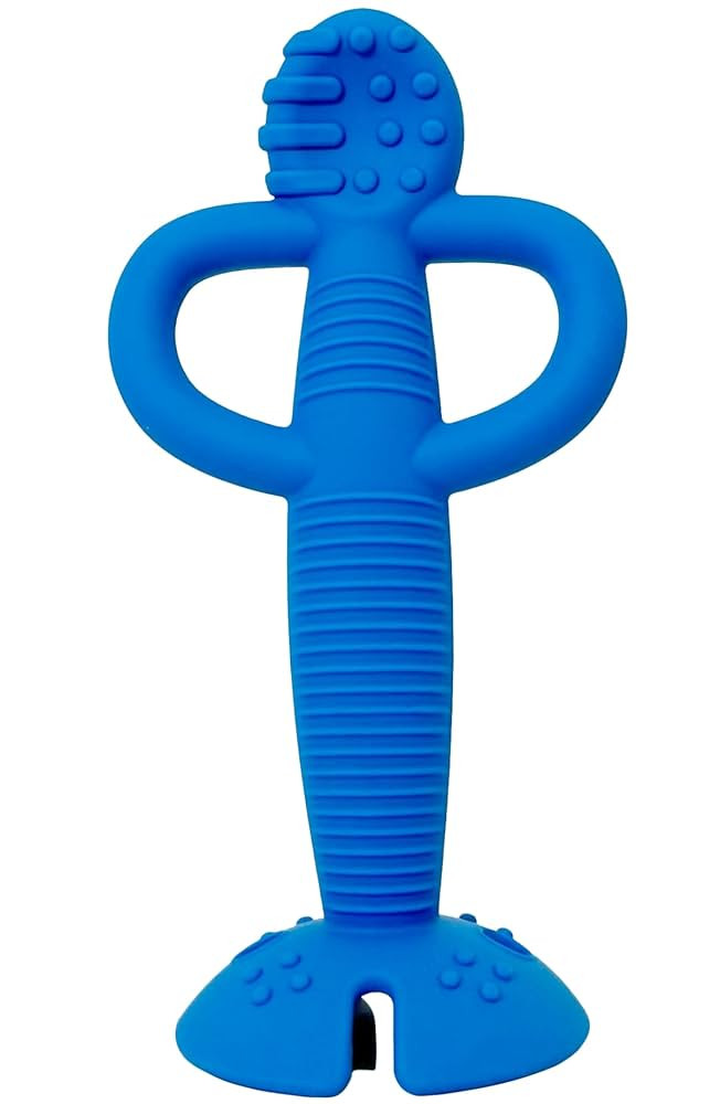 Busy Baby Teething Spoon - 2-in-1 Teether and Training Spoon for Self Feeding, Dishwasher Safe, B... | Amazon (US)