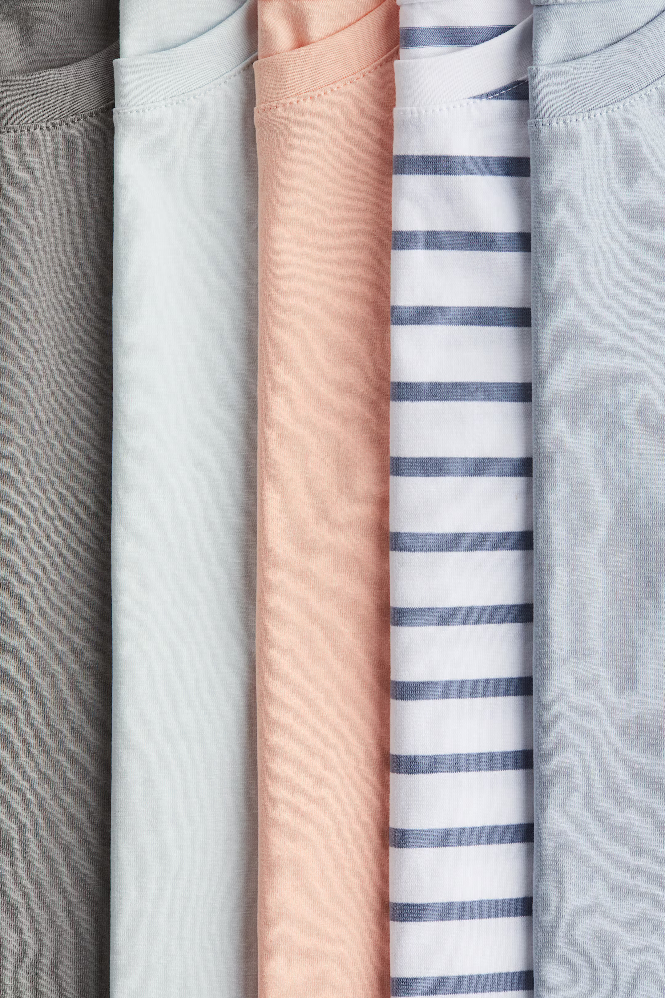 5-pack Cotton Jersey Tops | H&M (US + CA)