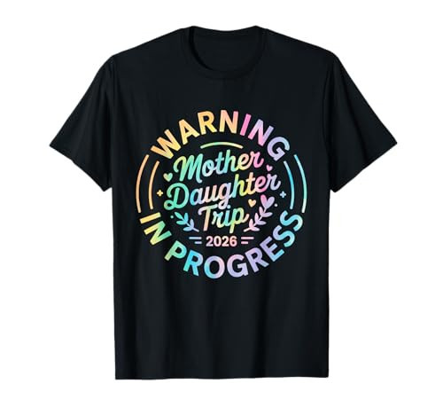 Mother Daughter Trip 2026 Family Mom Matching Vacation Women T-Shirt | Amazon (US)