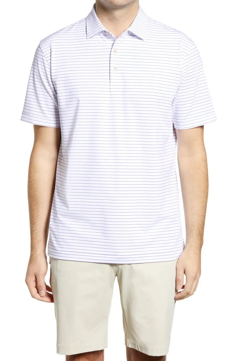 Crafty Stripe Short Sleeve Performance Polo | Nordstrom | Nordstrom