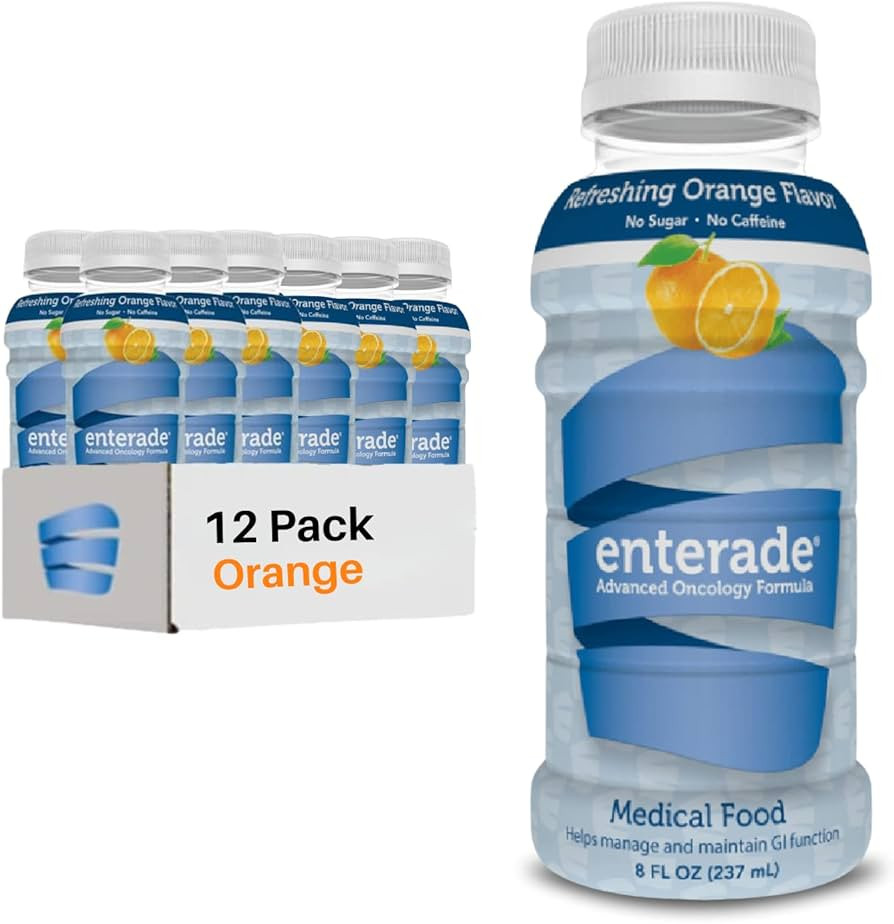 enterade AO Orange, 12 Pack, Specially Formulated to Reduce Treatment GI Side Effects, Supportive... | Amazon (US)