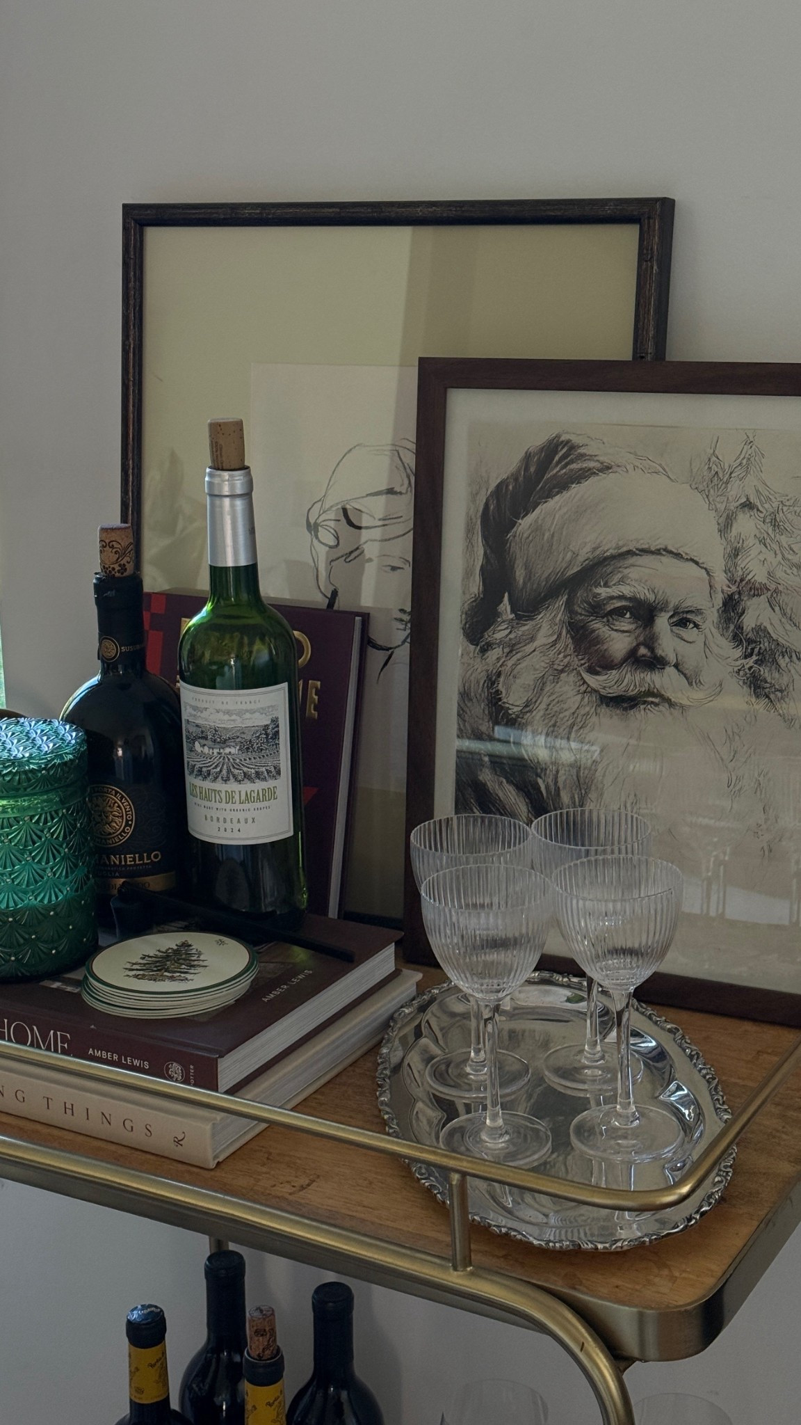 Holiday Bar Cart

#LTKHoliday #LTKSeasonal #LTKHome