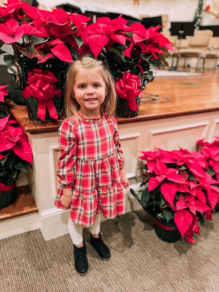 Toddler girl Christmas red plaid dress ❤️🎄

#LTKHoliday #LTKSeasonal #LTKkids