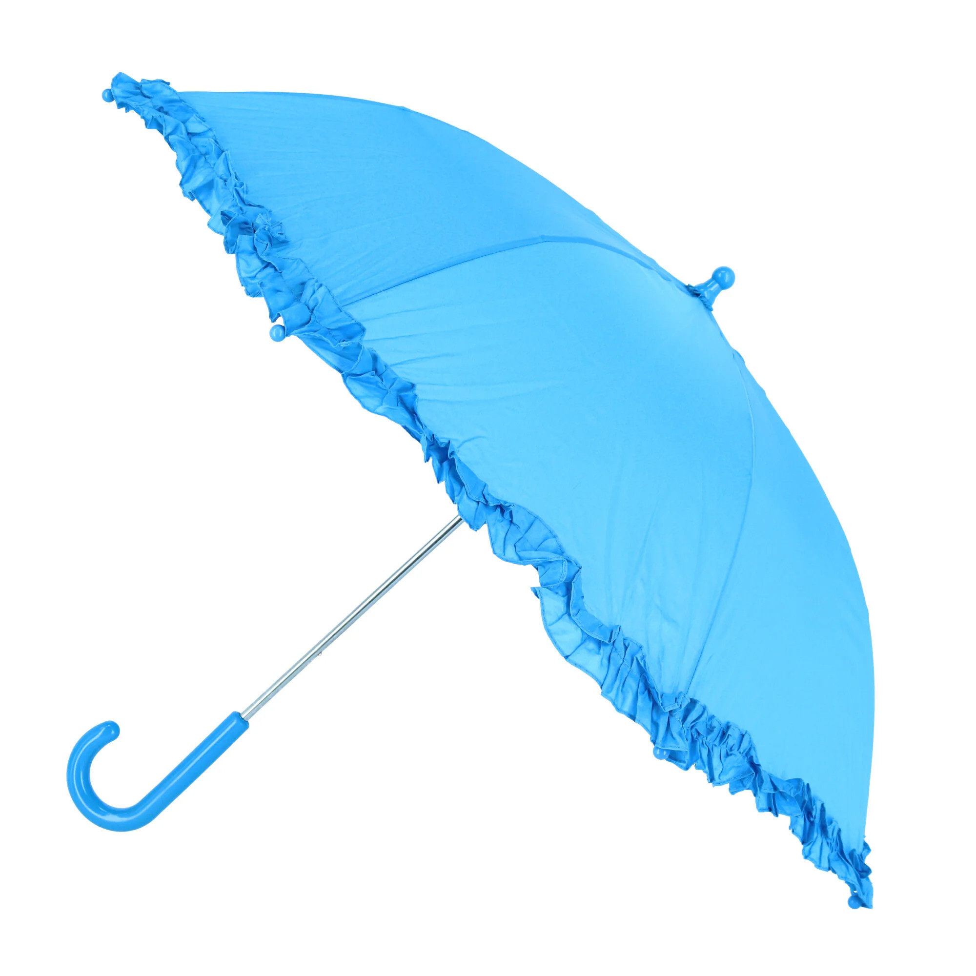 Kid's Ruffled Umbrella with Hook Handle | Shop Simon