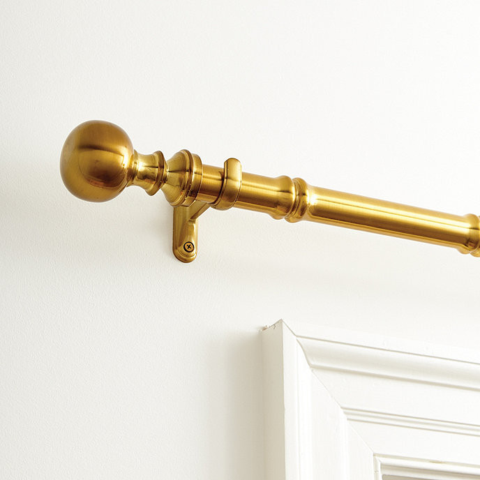 Bamboo Rod Drapery Hardware | Ballard Designs | Ballard Designs, Inc.