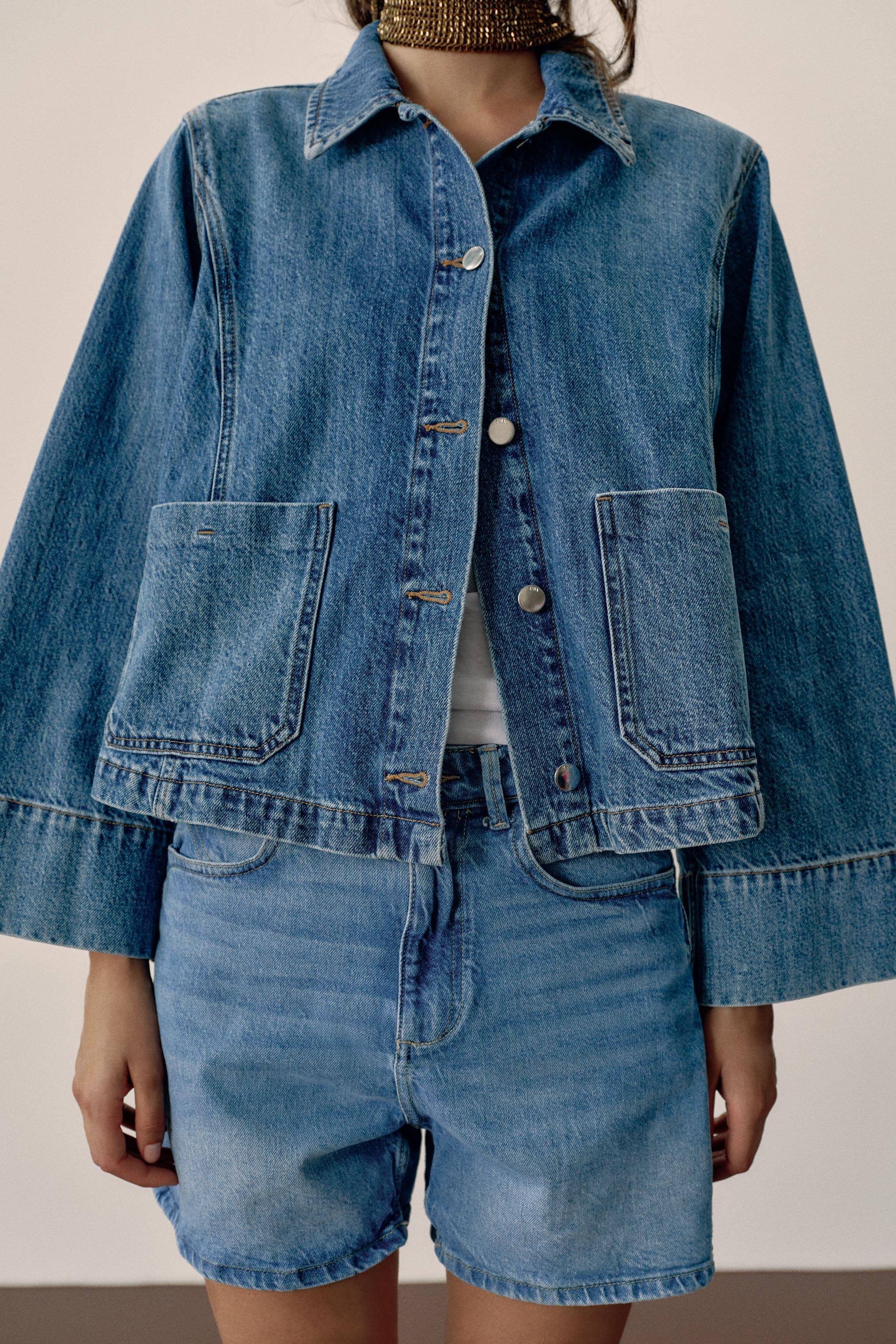 Z1975 SHORT DENIM JACKET | Zara US