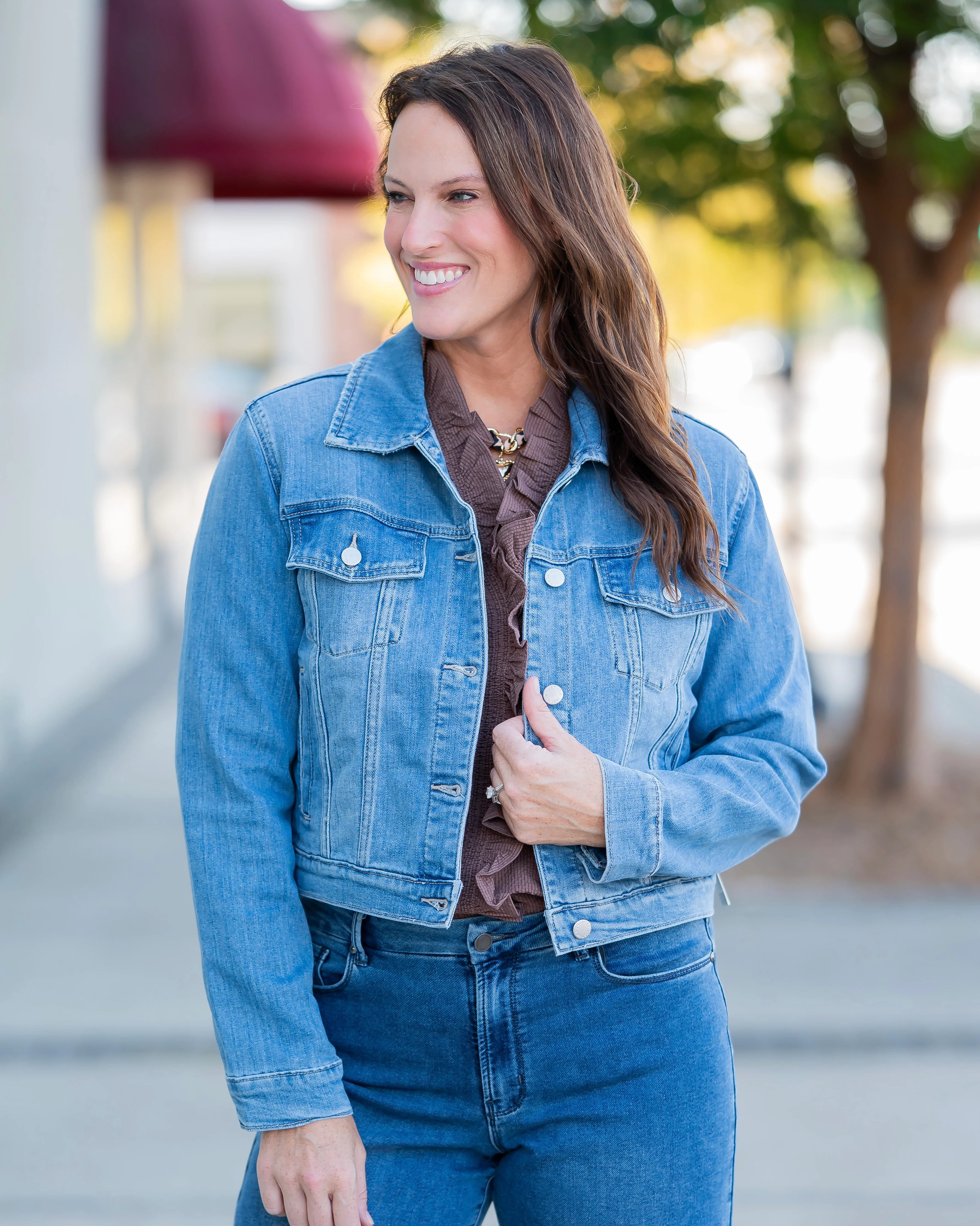 Monica Denim Jacket | Caroline Hill