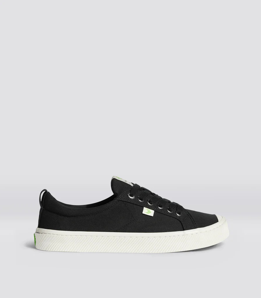 OCA Low Black Canvas Sneaker Women | Cariuma