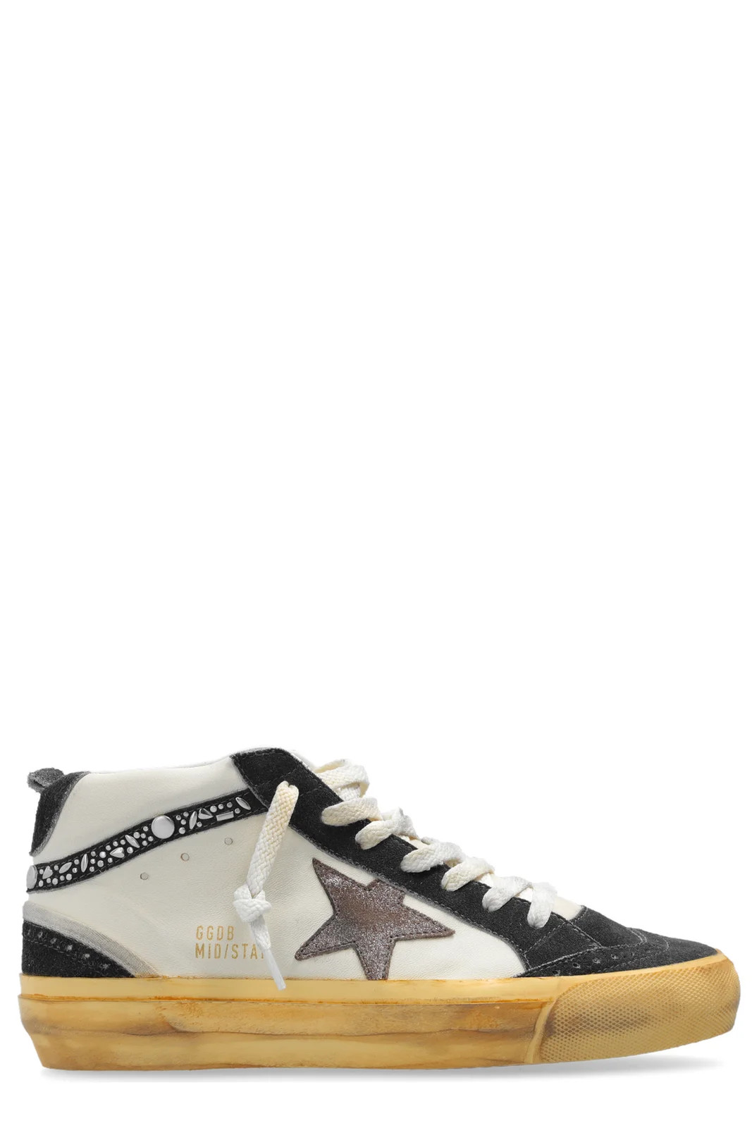 Golden Goose Deluxe Brand Mid Star Classic High-Top Sneakers | Cettire Global