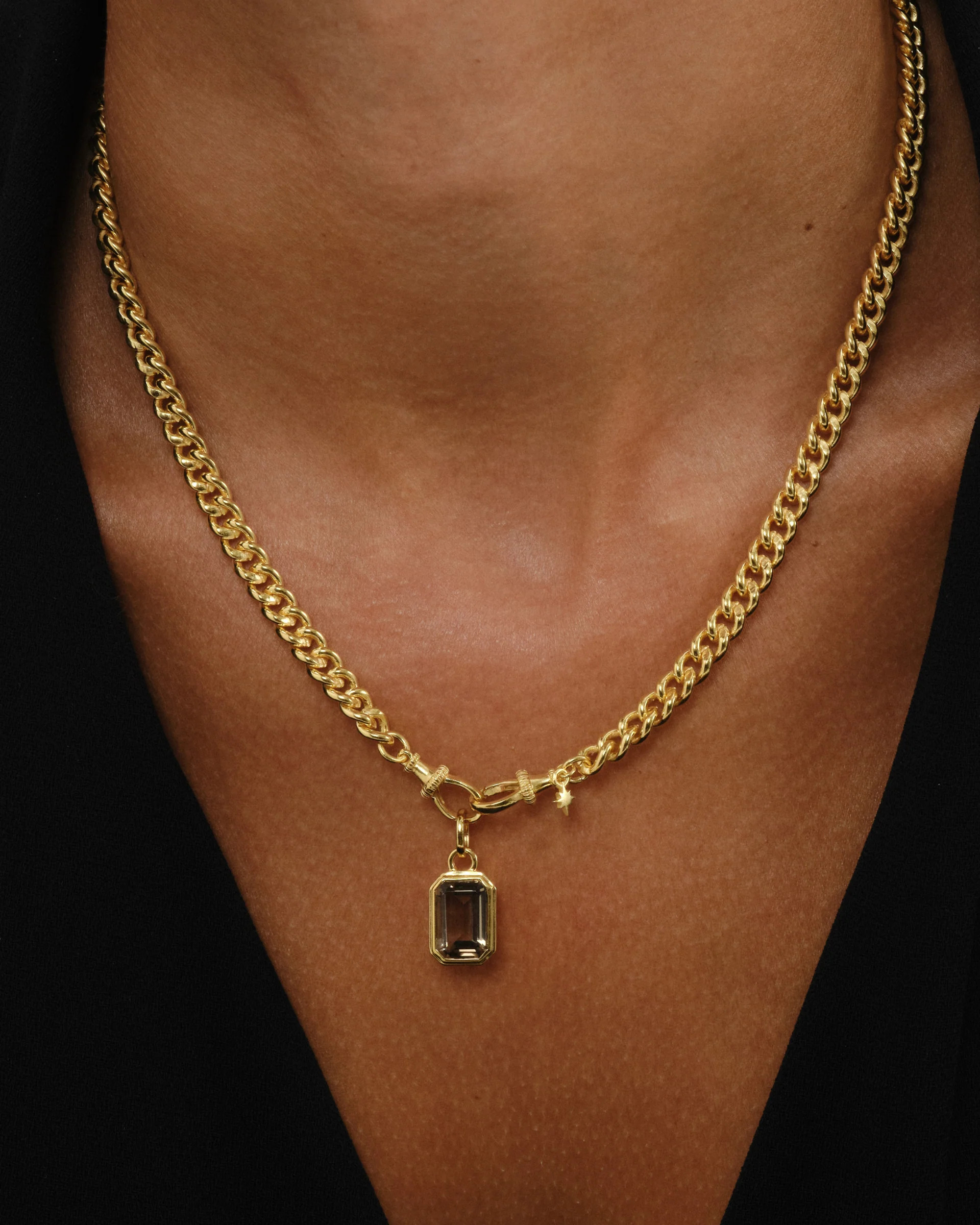 DAWN / LUMI Pendant Set - Smoky Quartz | Raven James