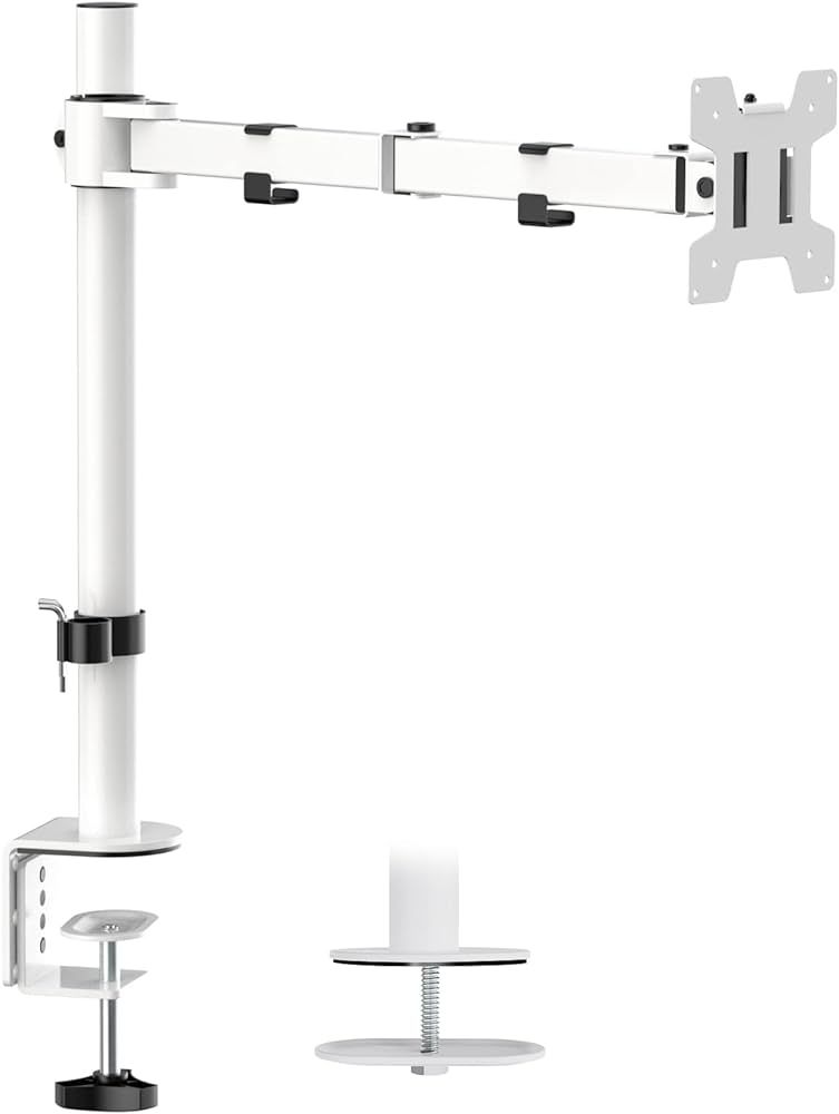 WALI Monitor Arm Mount for Desk, Single Computer Desk Mount, Monitor Bracket Mount Stand Single, up  | Amazon (US)