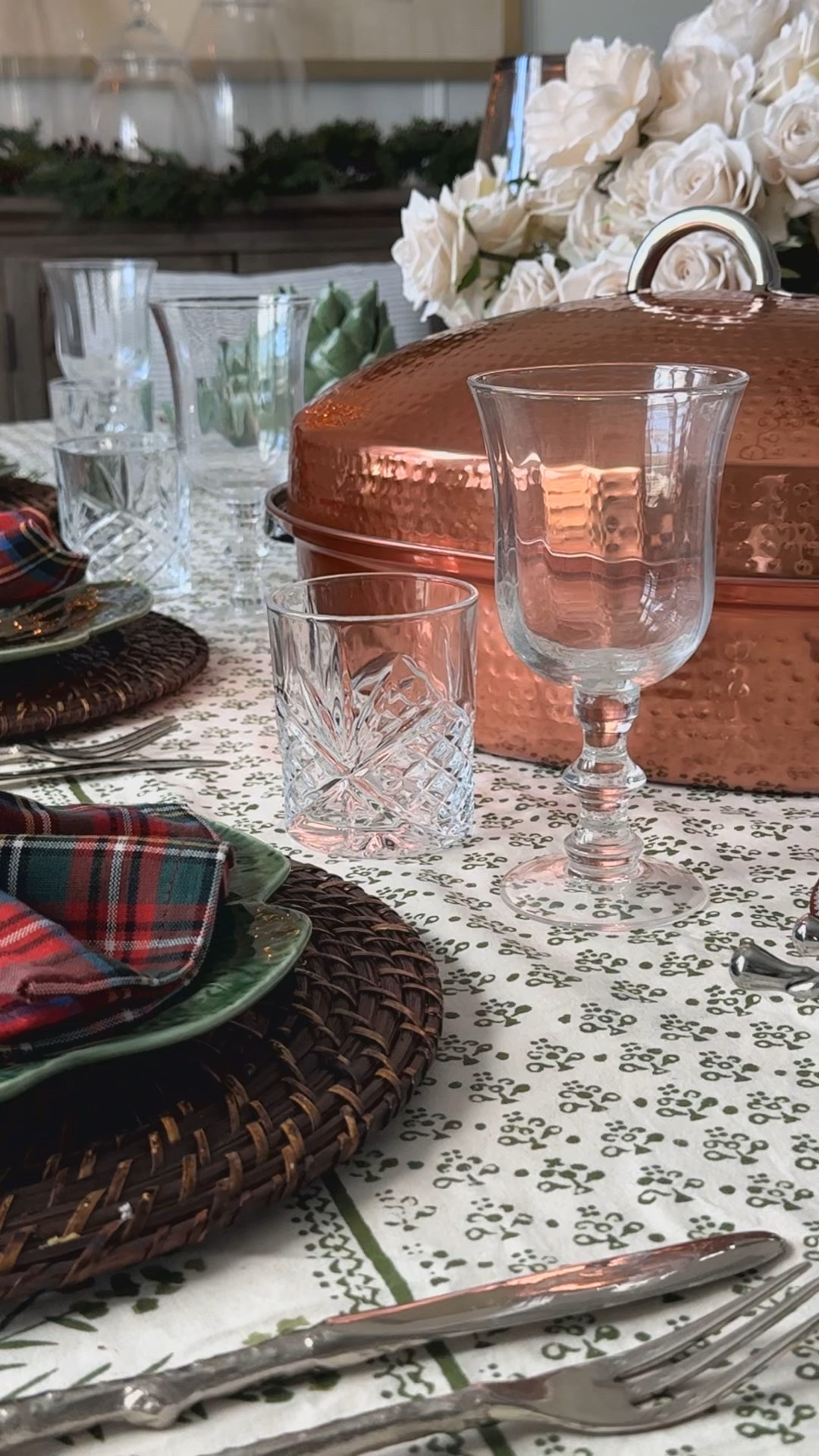 Christmas table details ✨