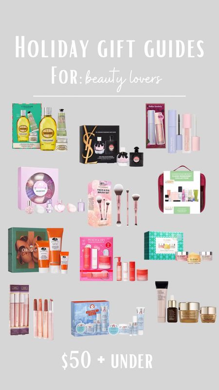 Shop gifts now!! Gift sets, beauty products all for under $50! What a steal & a good way to show someone you care for them 🫶🏼

Gift sets, beauty products, skincare

#LTKbeauty #LTKGiftGuide #LTKfindsunder50