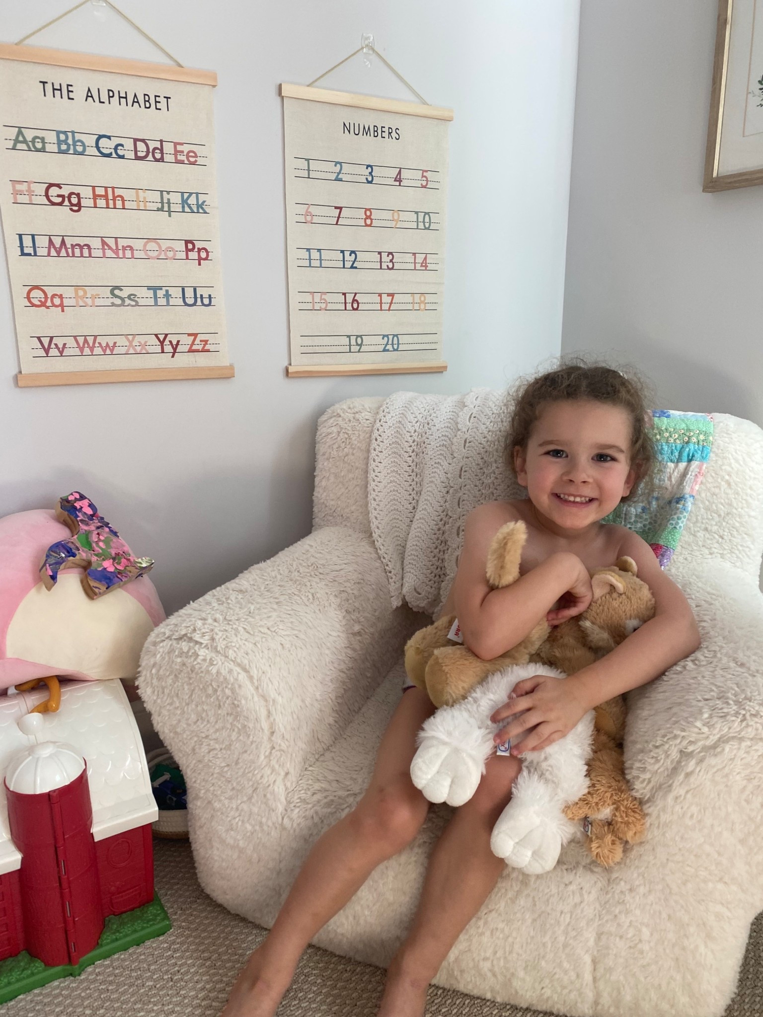 Learning wall art. Kids anywhere chair. Barn toy. 

Kids room. Kids toys. Girl room. Toddler play. Toy ideas. Kids room design. 

#LTKHome #LTKFamily #LTKKids