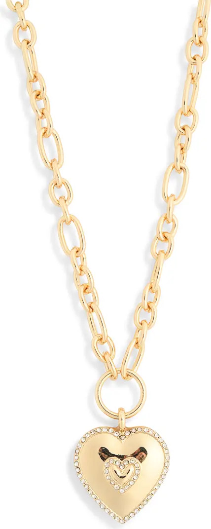 BaubleBar Heart Locket Necklace | Nordstromrack | Nordstrom Rack