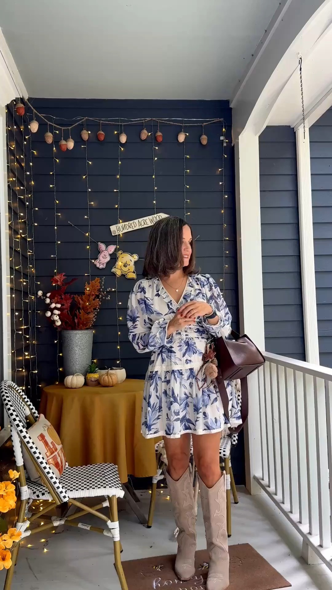 Early fall = long sleeve mini dress and knee high boots 👢 
Dress is older Chelsea28 for Nordstrom and boots are older Dolce Vita. Linked similar. 

Fall dresses \ fall boots

#LTKootd #LTKSeasonal #LTKOver40