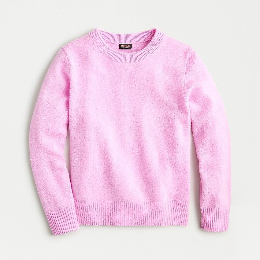 Kids' cashmere crewneck sweater | J.Crew US