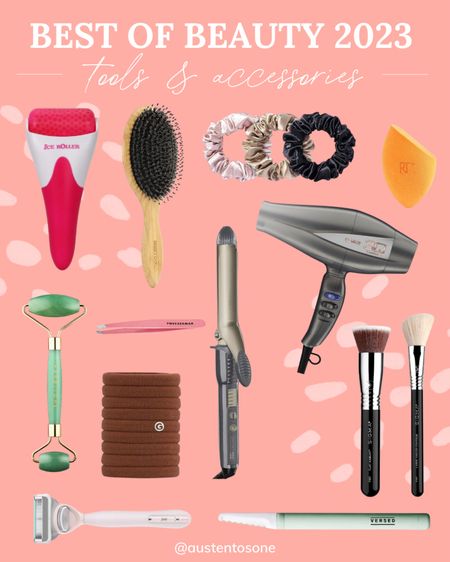 The best beauty tools and accessories that I used in 2023 from hair tools to makeup brushes and sponges  

#LTKfindsunder100 #LTKSeasonal #LTKbeauty