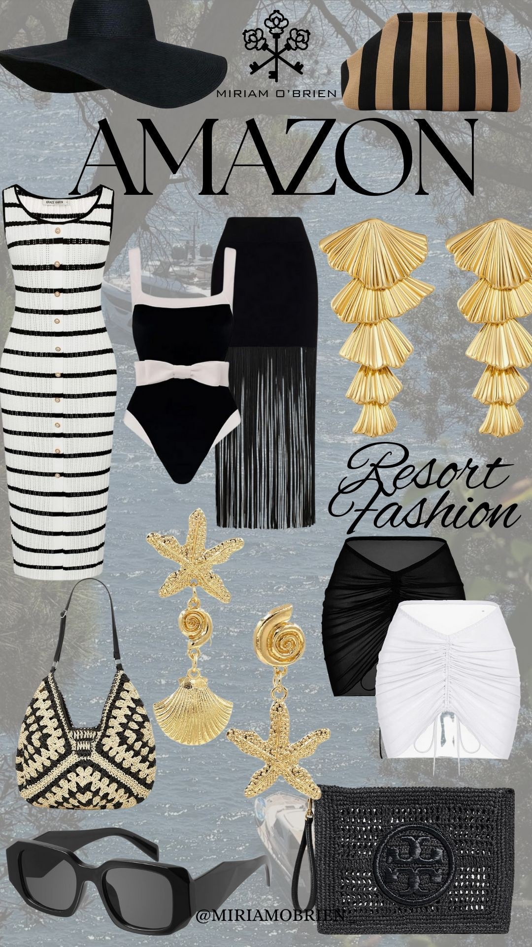 I'm excited to share my favorite summer accessories! These pieces will keep you stylish and beach-ready!

Follow me at @miriamobrien_ on IG and TikTok!

#AmazonResortFashion #VacationsFashion #SummerFashion #ResortFashion

#LTKOver40 #LTKSeasonal #LTKTravel