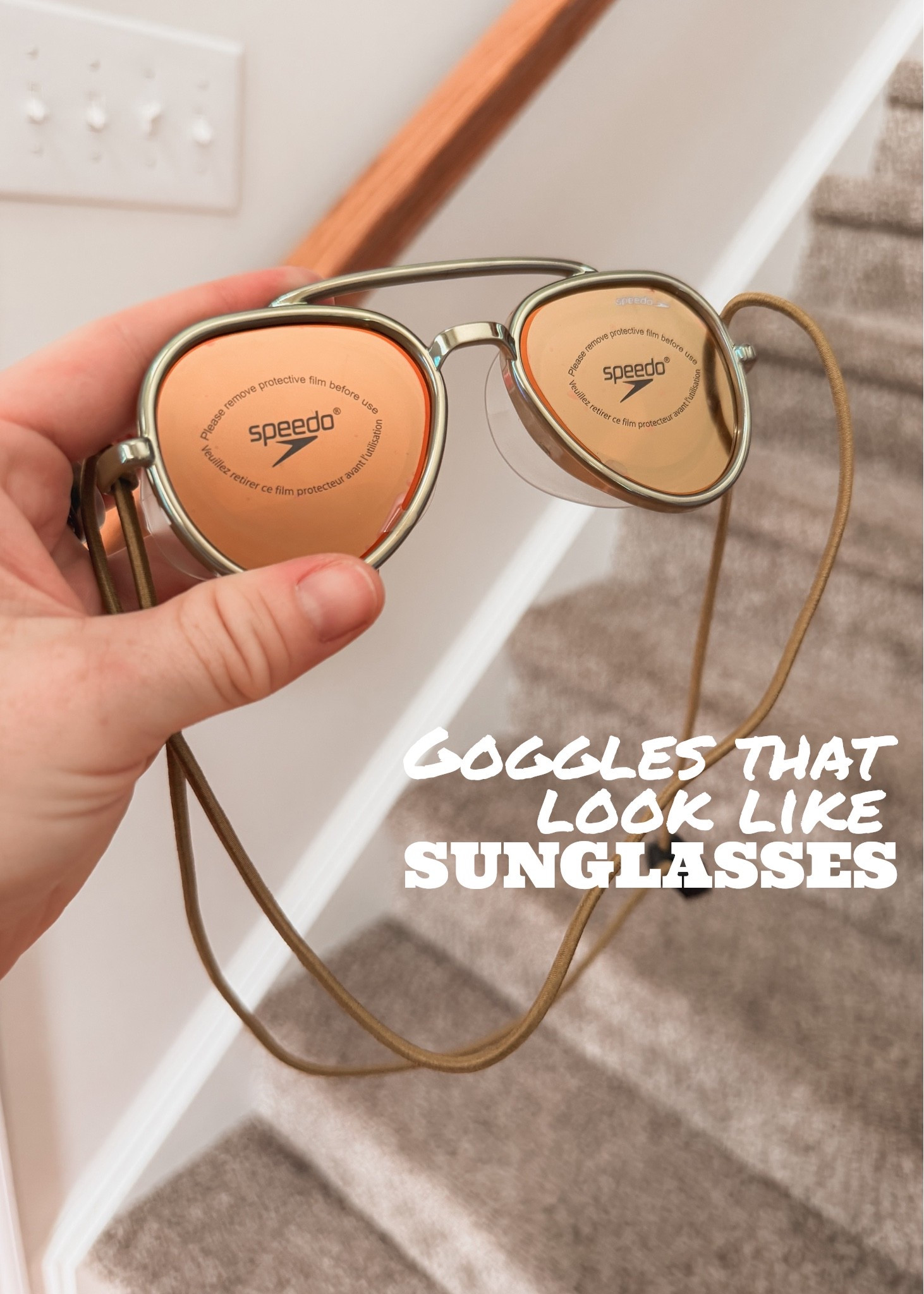 Okay these are actually GENIUS for summer 😂☀️

I grabbed these goggles that look like sunglasses for the kids and now they actually WANT to wear them at the pool instead of constantly ripping regular goggles off every five seconds 🙃

They’re comfortable, don’t give that super tight “goggle face,” and honestly look way cuter than normal swim goggles. Such a fun little summer mom find if your kids live in the pool like mine do 👏🏻

Adding these to my “things that make summer easier” list immediately 🤍

#LTKKids #SummerMustHaves #PoolDay #MomFinds #AmazonFinds #KidsSummer #SwimGoggles #FamilySummer #CuteAmazonFinds #SummerFavorites

#LTKmomlife #LTKSeasonal #LTKKids