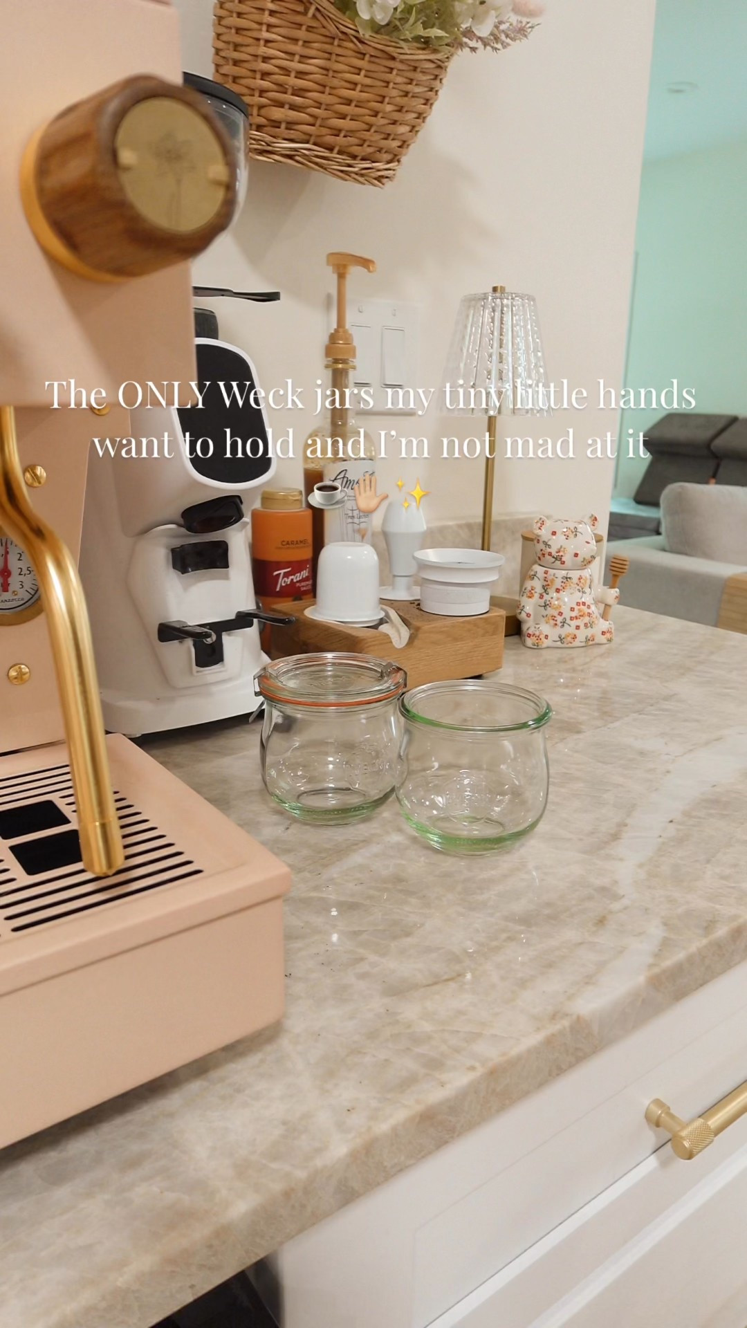 Weck jars for coffeee