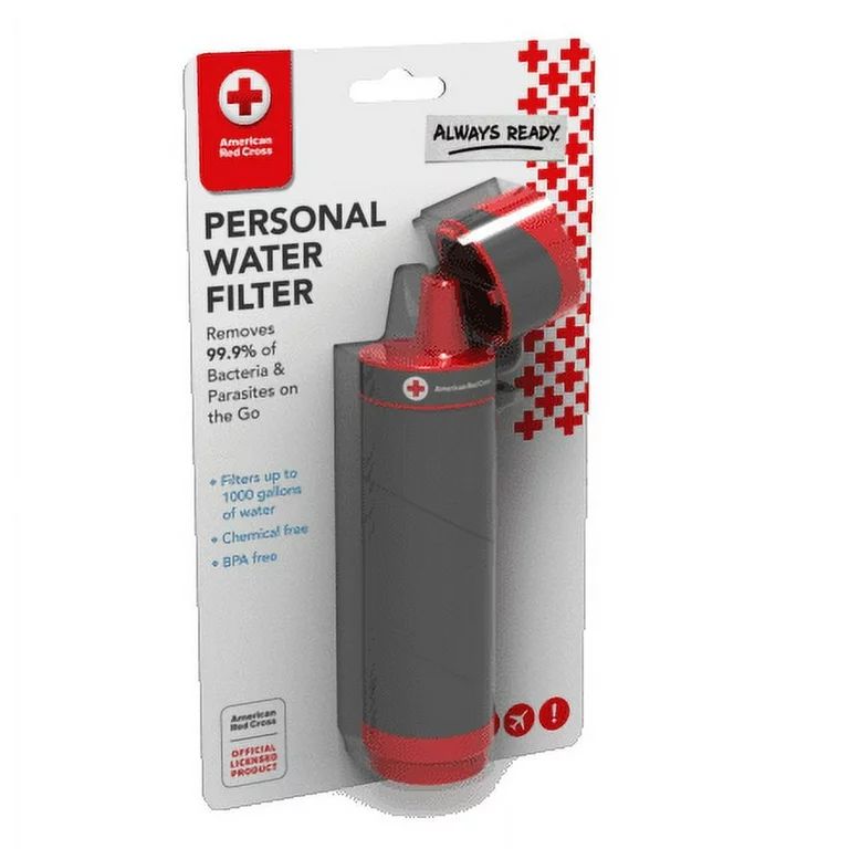 American Red Cross 3-Stage Water Filter 1-Pack (4/Case) | Walmart (US)