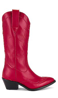 ALOHAS Liberty Boot in Red from Revolve.com | Revolve Clothing (Global)