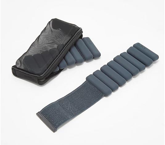 Bala Bangles S/2 1-lb Adjustable Wrist and Ankle Weights - QVC.com | QVC