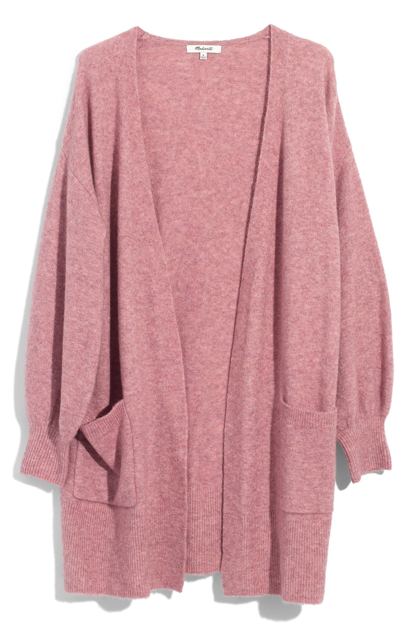 Madewell Edgewater Coziest Yarn Wool Cardigan (Regular & Plus Size) | Nordstrom