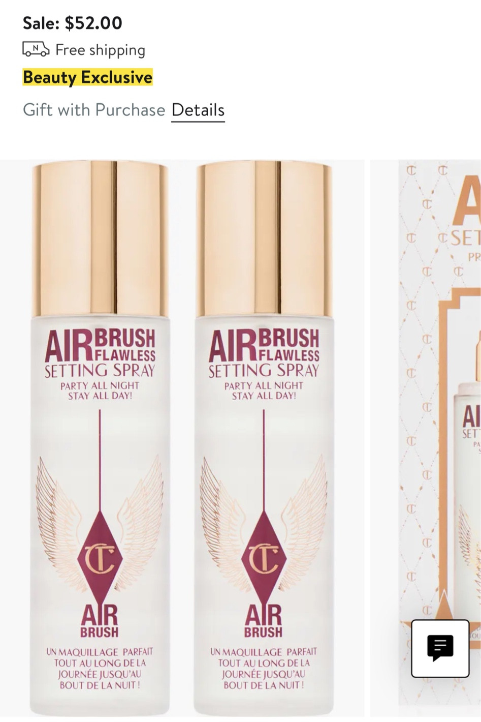 Charlotte Tilbury makeup setting spray 
NSALE
Nordstrom Sale


#LTKsalealert #LTKxNSale #LTKbeauty