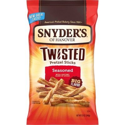 Snyder&#39;s Twisted Sticks Pretzels - 12oz | Target