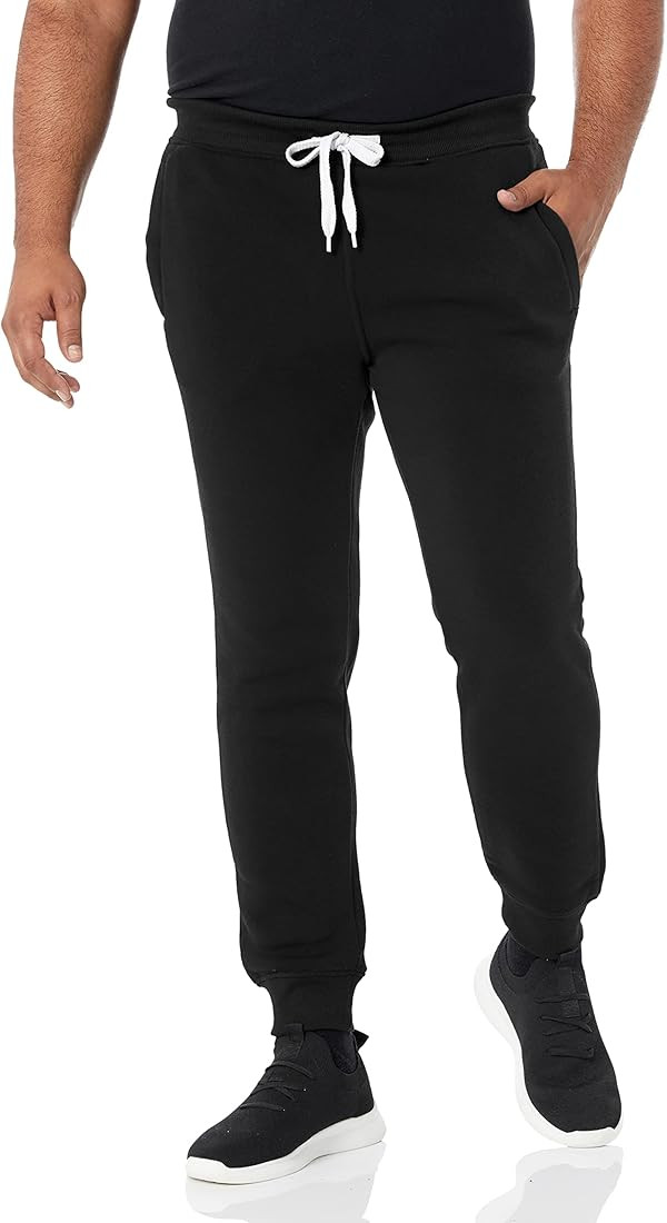 Southpole Men's Basic Active Fleece Jogger Pants-Regular and Big & Tall Sizes | Amazon (US)