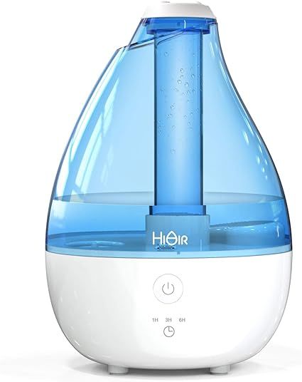 Cool Mist Humidifier - Humidifier for Baby Bedroom, All Night Moisture, Quiet Humidifier with Hig... | Amazon (US)