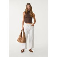 Stradivarius D96 cropped straight-fit jeans White 14 | Stradivarius (UK)