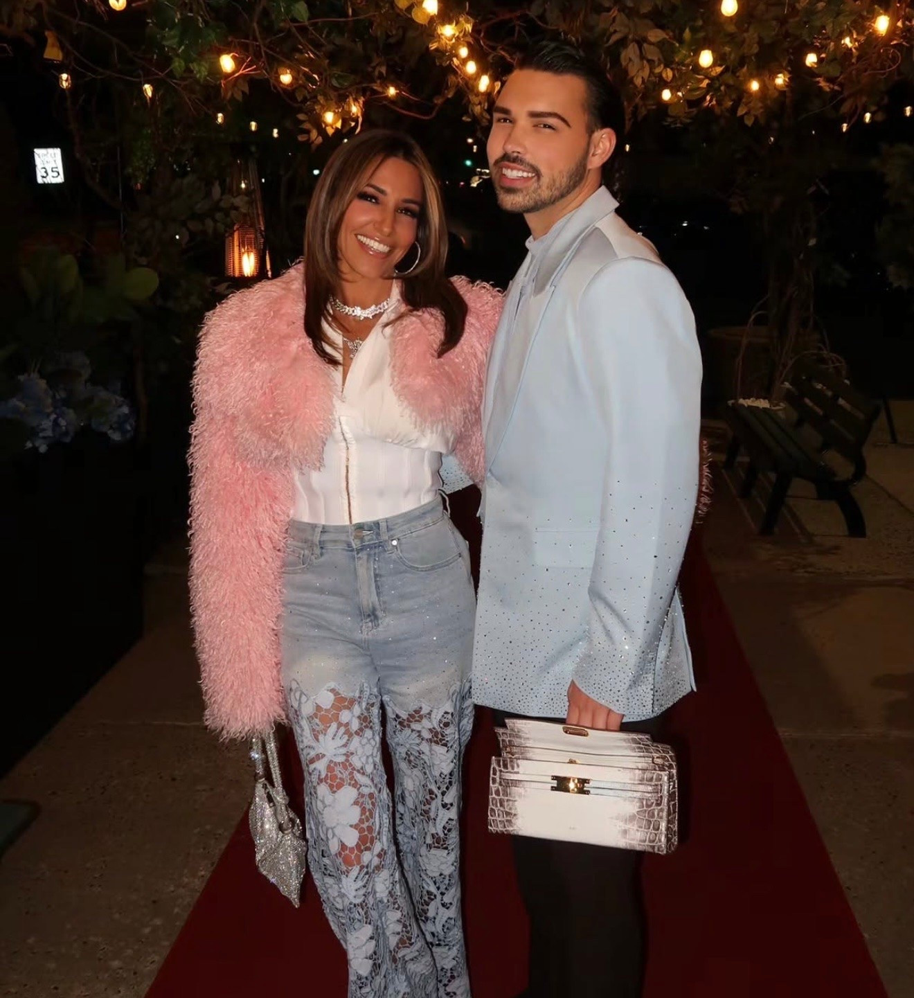 Linked what I could from this look! I loved this outfit - it’s so extra in the best way. The feathers, lace denim + sparkle… obsessed.

#LTKootd #LTKdayinmylife