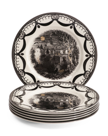 Set Of 6 Coven Dinner Plates | TJ Maxx