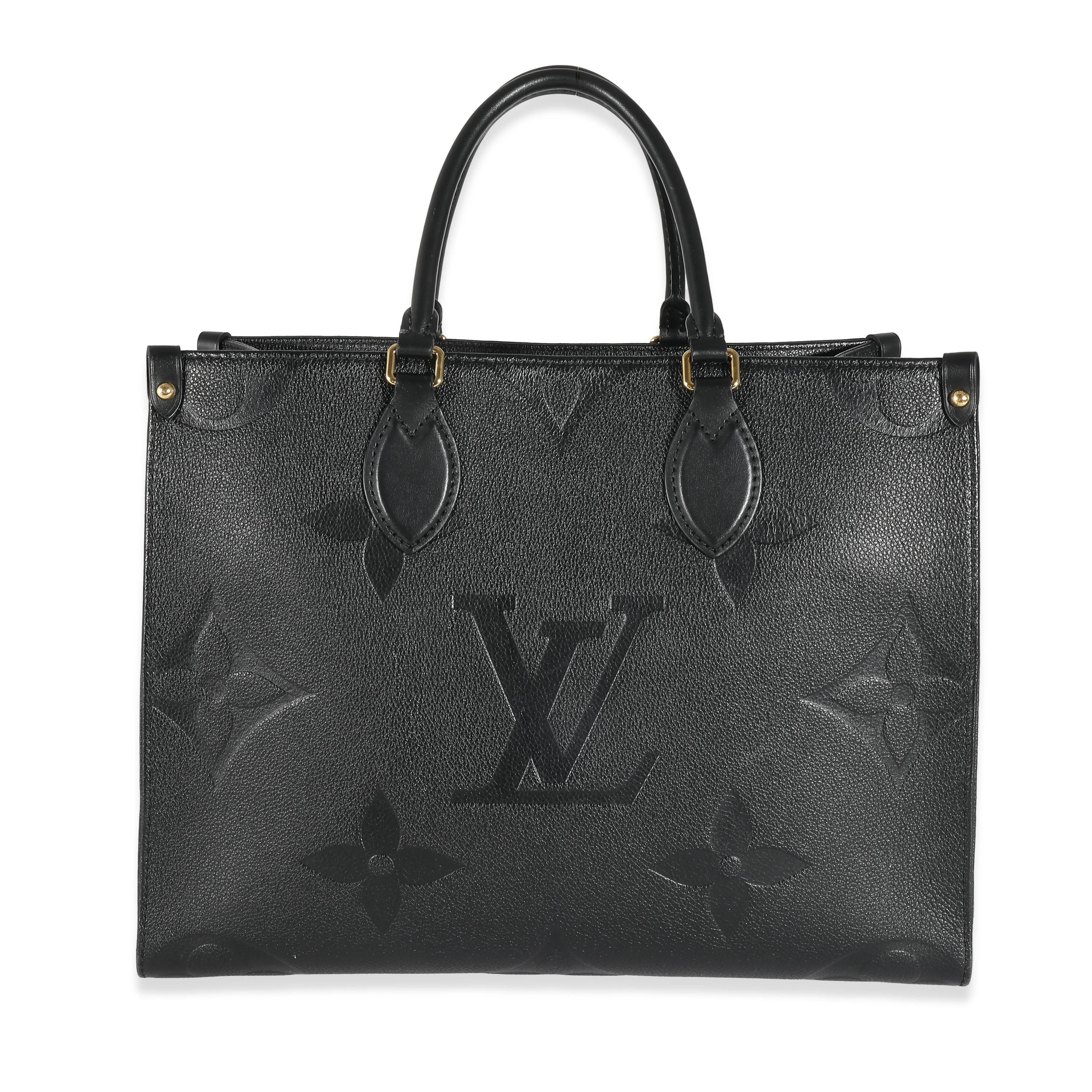 Louis Vuitton Black Empreinte Onthego MM | Shop Simon