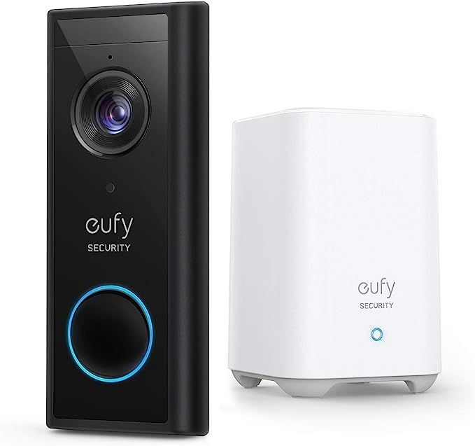 eufy Security, Wireless Video Doorbell (Battery-Powered) with 2K HD, No Monthly Fee, On-Device AI... | Amazon (US)